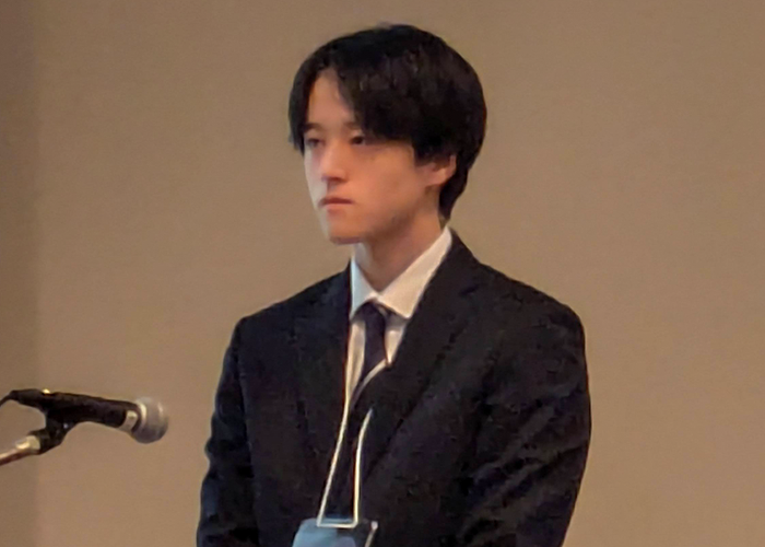 第16回 研究発表 優秀賞受賞者 吉良俊之介 先生