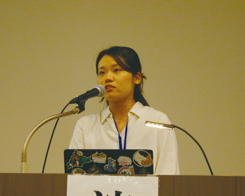 第18回 研究発表 優秀賞受賞者 金嶺 まゆ 先生